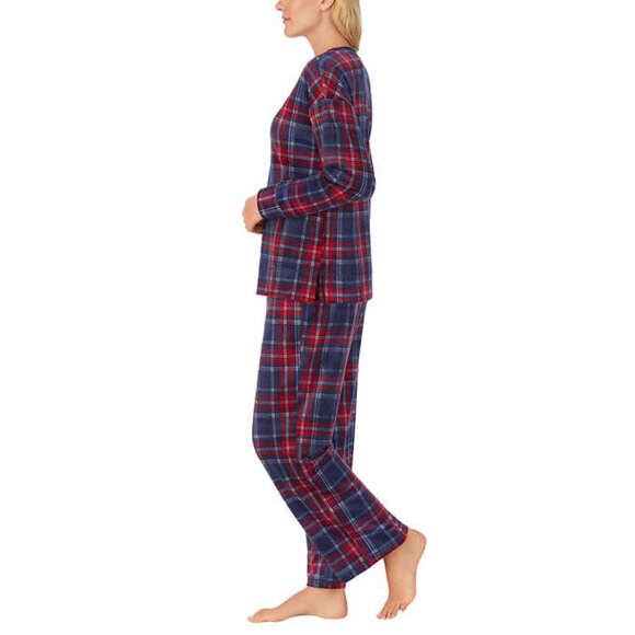 Nautica Ladies' 2-piece PJ Set Red & Blue Sz XXL & Small NWT - Picture 3 of 14